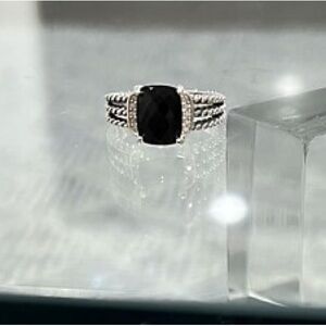 David Yurman Black Onyx and Diamonds